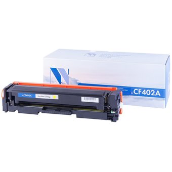  Картридж совместимый NVPrint NV-CF402AY HP Laser Jet Pro M252, MFP M277 CF402A Yellow (1400k) 