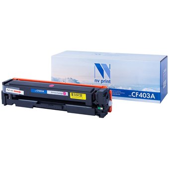  Картридж совместимый NVPrint NV-CF403AM HP Laser Jet Pro M252, MFP M277 CF403A Magenta (1400k) 