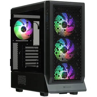  Корпус Thermaltake Ceres 500 TG ARGB (CA-1X5-00M1WN-00) черный без БП ATX 4x140mm 2xUSB3.0 1xUSB3.1 audio bott PSU 