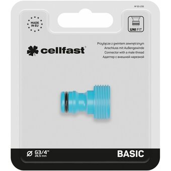  Адаптер CELLFAST Basic (50-235) с наружной резьбой 3/4" 