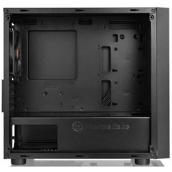  Корпус Thermaltake Versa H17 window (CA-1J1-00S1WN-00) черный без БП mATX 2xUSB2.0 1xUSB3.0 audio bott PSU 