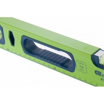  Уровень алюминиевый СИБРТЕХ 34107 УС-1,0-2000, фрезерованный, 3 глазка, рукоятки, 2000мм 