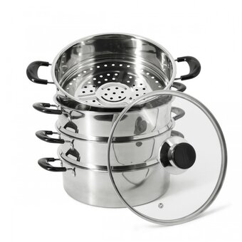  Мантоварка-пароварка Pomi d'Oro P630102 Vapore 26см 
