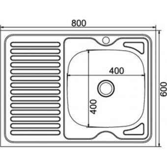  Мойка Mixline 527970 60х80 