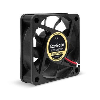  Вентилятор ExeGate ExtraPower EP06015S2P EX295225RUS (60x60x15 мм, Sleeve bearing (подшипник скольжения), 2pin, 4800RPM, 32dBA) 