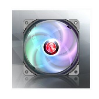  Кулер Raijintek Ageras 12 ARGB-1 (0R40B00256) (120x120x25mm, PWM, 800-2200RPM, 33 dBA max, ARGB LED, hydraulic bearing) 