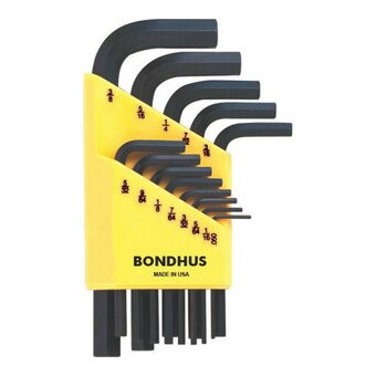  Набор ключей BONDHUS 12237 из 13 дюймовых черных S.050-3/8" 