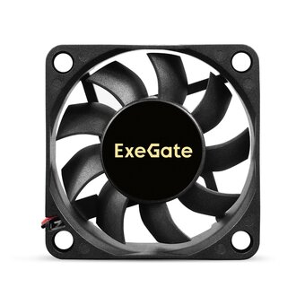  Вентилятор ExeGate ExtraPower EP06015B2P EX295226RUS (60x60x15 мм, 2-Ball (двойной шарикоподшипник), 2pin, 5000RPM, 34dBA) 