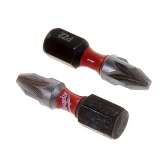  Набор бит Milwaukee Shockwave 4932430863 PZ2 25мм из 2 штук 