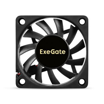  Вентилятор ExeGate ExtraPower EP06010B2P EX295224RUS (60x60x10 мм, 2-Ball (двойной шарикоподшипник), 2pin, 3200RPM, 26dBA) 