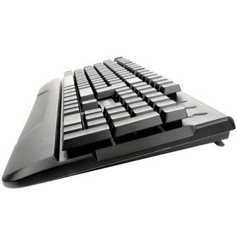  Клавиатура Гарнизон GK-350L, Rainbow USB, Black 