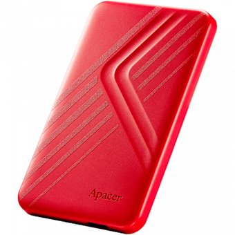  Внешний HDD 2.5" 1TB Apacer AC236 (AP1TBAC236R-1) USB 3.1 Gen 1, Red, RTL 