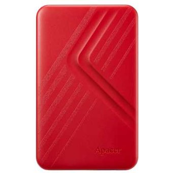  Внешний HDD 2.5" 1TB Apacer AC236 (AP1TBAC236R-1) USB 3.1 Gen 1, Red, RTL 