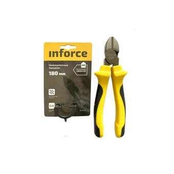  Никелированные бокорезы Inforce 06-18-45 180мм 