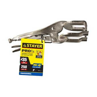  Зажим Stayer Profi Pro-Fix 2247_z01 ручной/сварщика/250x35мм 