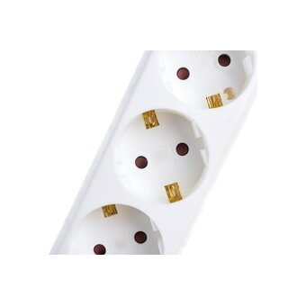  Удлинитель электрический ЭРА Б0044044 U5es3m3x1,5 с заземлением с выключателем 5 розеток 3м ПВС 3x1,5мм2 16А 