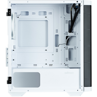  Корпус ZALMAN M4 White, MATX, White, Window, 1xCombo (3.5'' or 2.5''), 1x3.5", 2x2.5", 1xUSB2.0, 2xUSB3.0, Front 3x120mm ARGB, Rear 1x120mm ARGB 