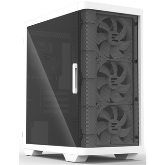  Корпус ZALMAN M4 White, MATX, White, Window, 1xCombo (3.5'' or 2.5''), 1x3.5", 2x2.5", 1xUSB2.0, 2xUSB3.0, Front 3x120mm ARGB, Rear 1x120mm ARGB 