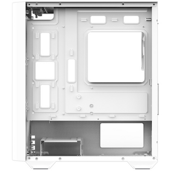  Корпус ZALMAN M4 White, MATX, White, Window, 1xCombo (3.5'' or 2.5''), 1x3.5", 2x2.5", 1xUSB2.0, 2xUSB3.0, Front 3x120mm ARGB, Rear 1x120mm ARGB 