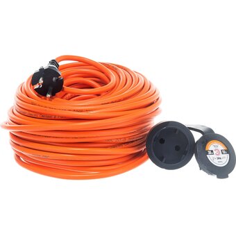  Удлинитель силовой ЭРА Б0046807 UPx12x130mIP44 в бухте б/з 30м 1 гнездо ПВС 2x1 