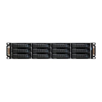  Корпус AIC RSC-2ET XE1-2ET00-18 2U, 12xSATA/SAS HS 3,5/2,5",universal bay + 2x2,5", 7mm rear HS bay, up to 12",(W)x 13H(D) E-ATX 