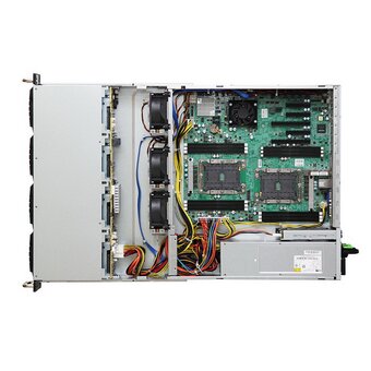  Корпус AIC RSC-2ET XE1-2ET00-18 2U, 12xSATA/SAS HS 3,5/2,5",universal bay + 2x2,5", 7mm rear HS bay, up to 12",(W)x 13H(D) E-ATX 