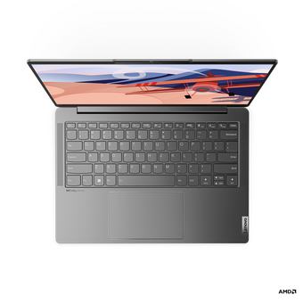  Ноутбук Lenovo Yoga Slim 6 14APU8 (82X3002TRK) 14" (2240x1400 IPS)/AMD Ryzen 5 7540U(3.2Ghz)/16384Mb/512SSDGb/noDVD/Int:AMD Radeon 740M 