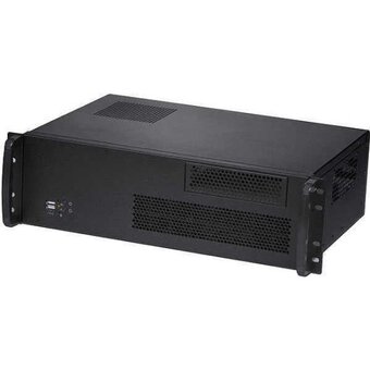  Корпус Procase UM330-B-0 черный 3U, глубина 300мм, MB 12"x9.6", без Б/П 