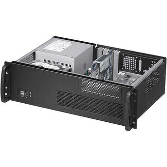  Корпус Procase UM330-B-0 черный 3U, глубина 300мм, MB 12"x9.6", без Б/П 