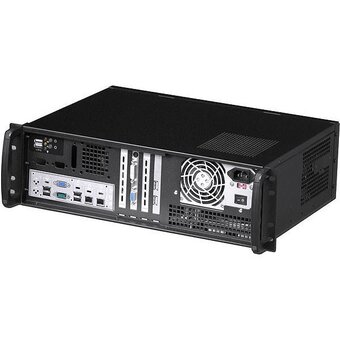  Корпус Procase UM330-B-0 черный 3U, глубина 300мм, MB 12"x9.6", без Б/П 