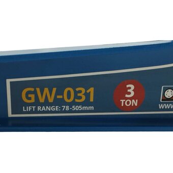  Домкрат подкатной Great Wolf GW-031 низкопрофильный гидравлический 3 т, 78-505 мм 