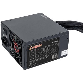  Блок питания Exegate EX235013RUS 800W Exegate RM-800ADS/ (Server) PRO,APFC OEM,2x8cm fan, 20+4pin/(4+4)pin+(4+4)pin , 2xPCI-E , 9xSATA 