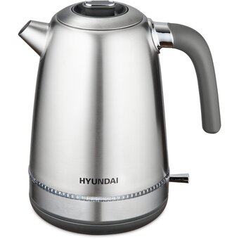  Чайник электрический Hyundai HYK-S5806 серебристый матовый/черный 