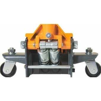  Домкрат подкатной Ombra OHT233S (59074) 3 т. двухпоршневой, 75-505 мм 