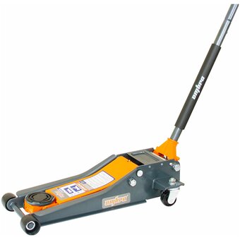  Домкрат подкатной Ombra OHT233S (59074) 3 т. двухпоршневой, 75-505 мм 