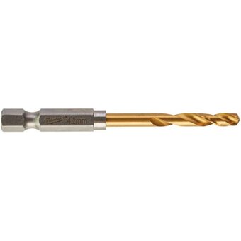  Сверло Milwaukee 48894709 RedHEX HSS-G TiN по металлу 4.2 мм 