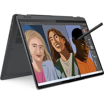  Ноутбук Lenovo IdeaPad Flex 5 16ALC7 (82RA003WRU) Ryzen 5 5500U 16Gb SSD1Tb AMD Radeon 16" IPS Touch 2.5K (2560x1600) Windows 11 Home grey 