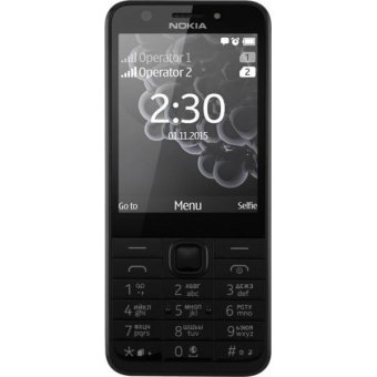  Мобильный телефон Nokia 230 DS Black/Silver (RM-1172) 