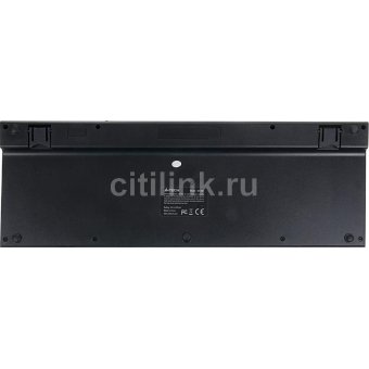  Клавиатура A4Tech KX-100 Black, USB, Slim, Multimedia 