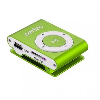  Цифровой аудио плеер Perfeo Titanium Lite, зелёный (PF-A4145) 