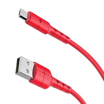  USB кабель HOCO X30 Star micro красный 
