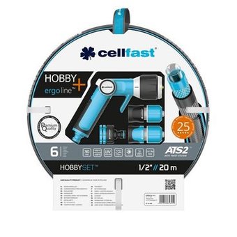  Шланг Cellfast Hobby ATS 1/2'' 20 м + комплект (16-209) 