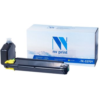  Картридж совместимый NVPrint NV-TK5270Y NV-TK-5270 Yellow для Kyocera EcoSys M6230cidn/P6230cdn/M6630cidn (6000k) 