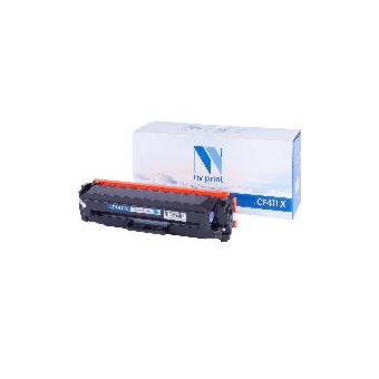  Картридж совместимый NVPrint NV-CF411XC для LJ Pro M477fdn/M477fdw/M477fnw/M452dn/M452nw CF411X Cyan (5 000k) 