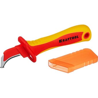  Нож электрика Kraftool KN-7 (45400) диэлектрический 
