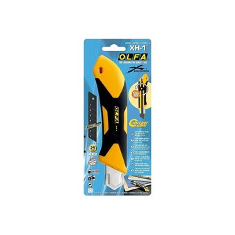 Нож Olfa OL-XH-1 с выдвижным лезвием/трещоточный фиксатор 