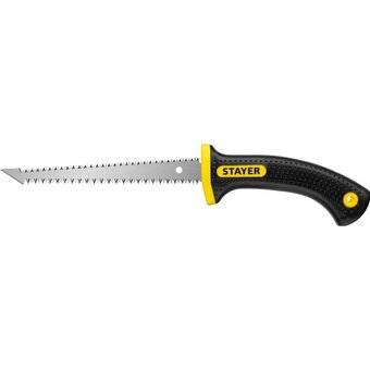  Ножовка мини по гипсокартону Stayer Cobra Double-8 2-15170 z01 выкружная 150 мм 