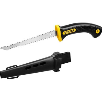  Ножовка мини по гипсокартону Stayer Cobra Double-8 2-15170 z01 выкружная 150 мм 