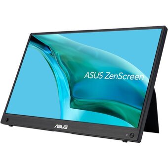  Монитор Asus ZenScreen MB16AHG (90LM08U0-B01170) черный 