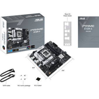  Материнская плата ASUS Prime B760M-A-CSM (90MB1EK0-M0EAYC) 